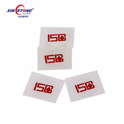size optional logo Printed Cardboard NFC Sticker Tag-Printable RFID Sticker